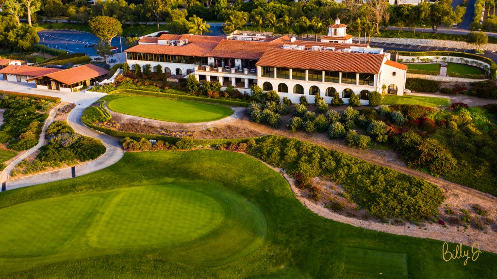 Aerial view of Palos Verdes Golf Club